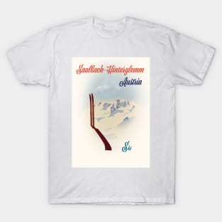 Saalbach-Hinterglemm, Austria ski T-Shirt